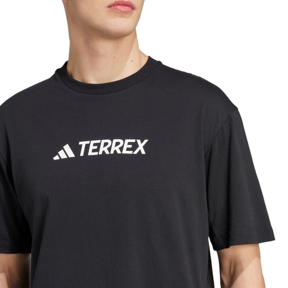 Koszulka męska adidas Terrex Classic Logo czarna JF9143
