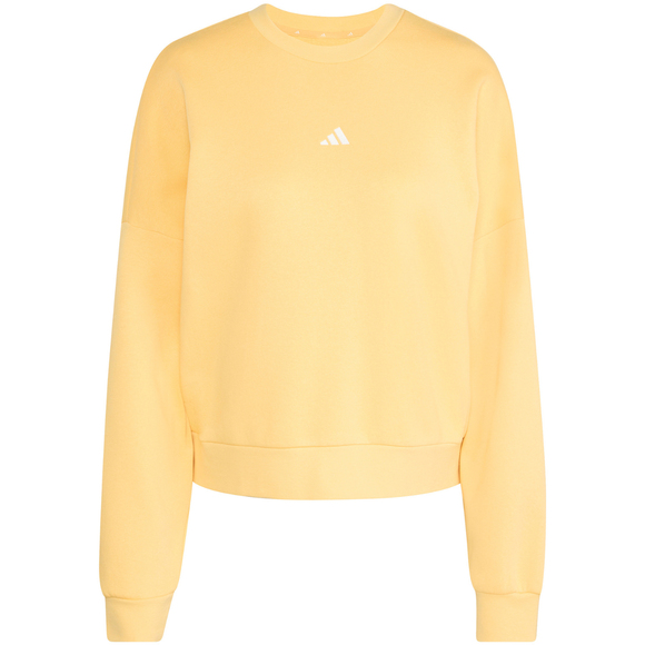 Bluza damska adidas Essentials Small Logo Feelcozy żółta KC5278