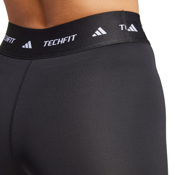 Spodenki damskie adidas TechFit Short czarne IT2275