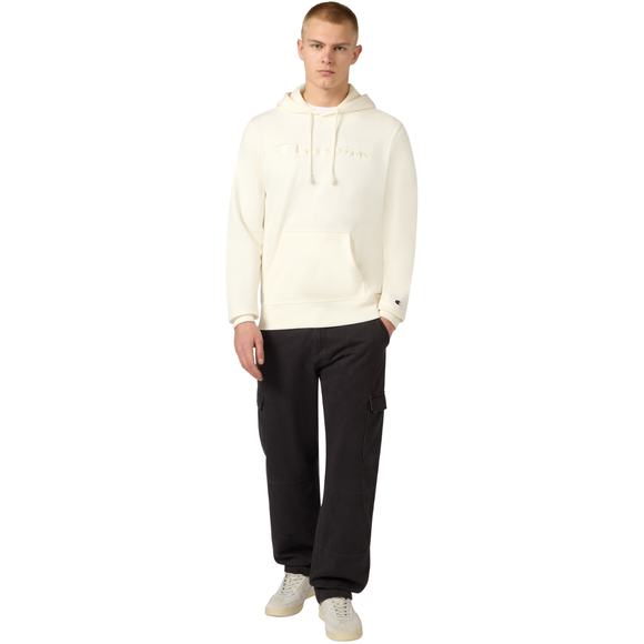 Bluza męska Champion Hooded Sweatshirt kremowa 220782 YS084