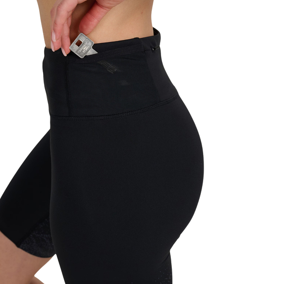 Legginsy damskie krótkie 4F FNK F048 głęboka czerń 4FWAW25TFSTF048 20S