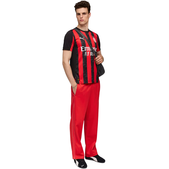 Koszulka męska Puma AC Milan Home Jersey Replica czarno-czerwona 779962 01 