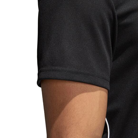 Koszulka męska adidas Core 18 Polo czarna CE9037