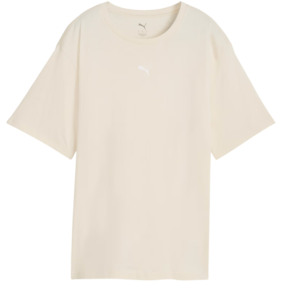 Koszulka damska Puma ESS Relaxed Tee beżowa 684971 87