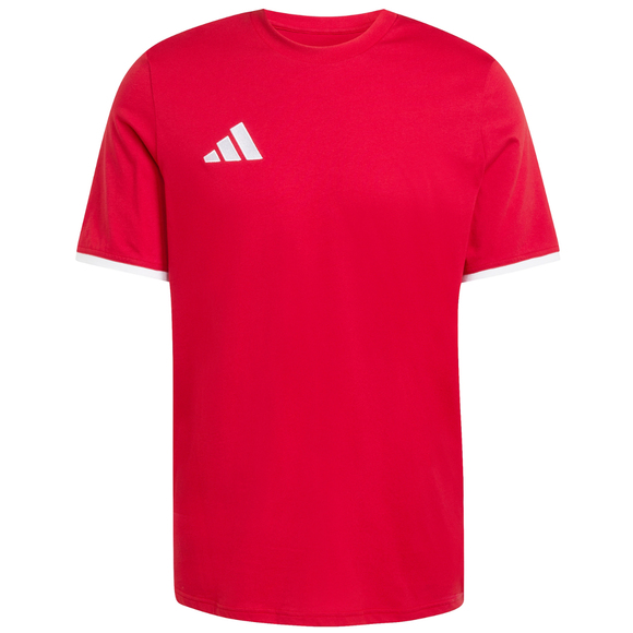 Koszulka męska adidas Entrada 26 Tee czerwona JZ6676