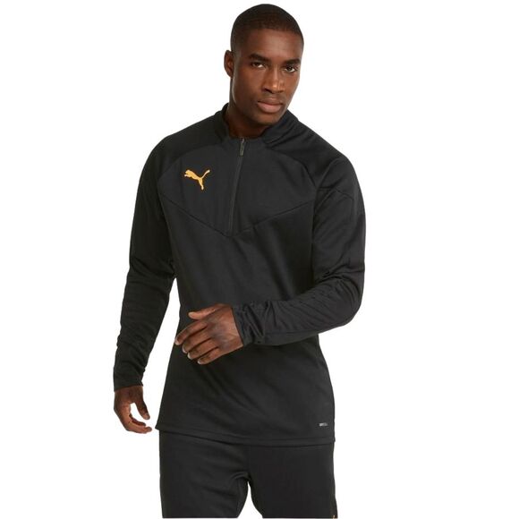 Bluza męska Puma individualFINAL 1/4 Zip Training czarna 657950 45