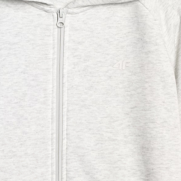 Bluza damska 4F F1763 jasny szary 4FWMM00TSWSF1763 27M