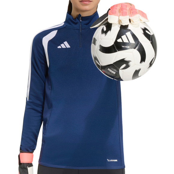 Rękawice bramkarskie adidas Predator Training pomarańczowo-czarne KZ2088