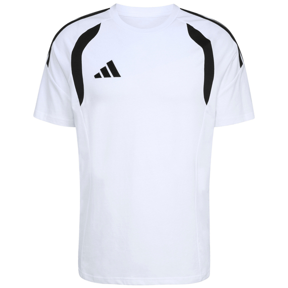 Koszulka męska adidas Tiro 26 League Tee biało-czarna KC3698