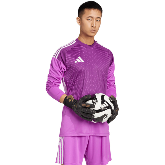 Koszulka bramkarska męska adidas Tiro 25 Competition Goalkeeper Long Sleeve fioletowa JI9726