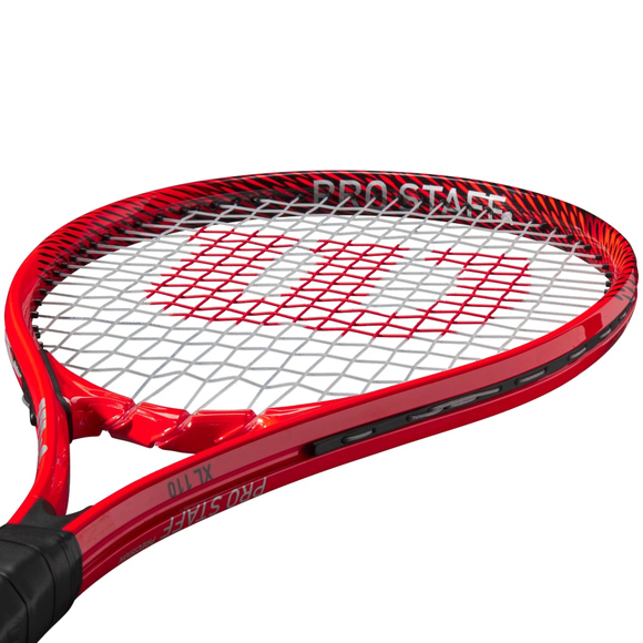 Rakieta do tenisa ziemnego Wilson Pro Staff Precision XL 110 4 3/8 czerwona WR171410U3