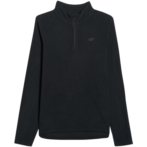 Bluza polarowa męska 4F M065 głęboka czerń 4FWAW25UFLEM065 20S