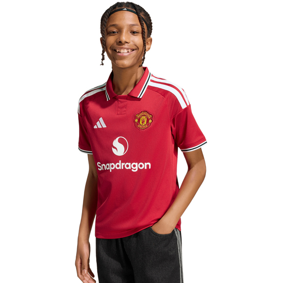 Koszulka dla dzieci adidas Manchester United 26/27 Home Jersey czerwona KC4796