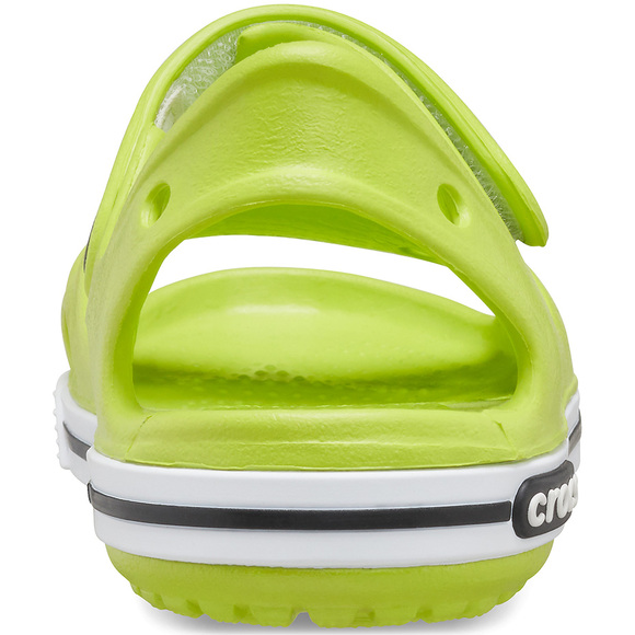 Sandały dla dzieci Crocs Crocband II Sandal limonkowo-czarne 14854 3T3