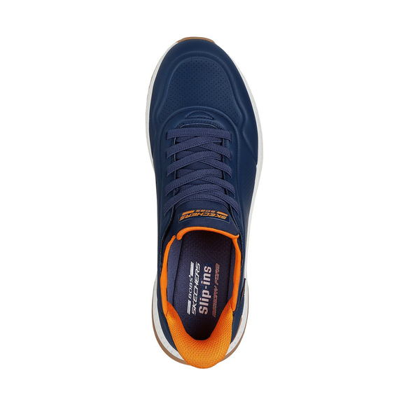 Buty męskie Skechers Bobs Squad 4 Direct Step granatowe 118424 NVY