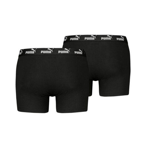 Bokserki męskie Puma Elements Basic 2P czarne 938753 09
