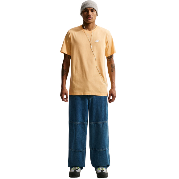 Koszulka męska Nike Club Tee pomarańczowa AR4997 795