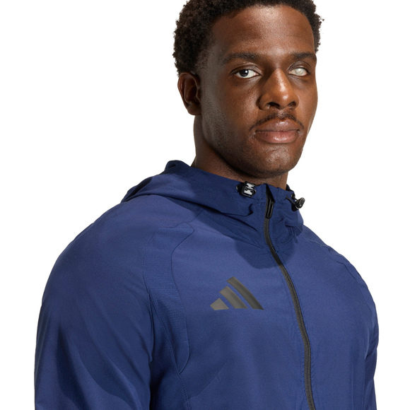Kurtka męska adidas Tiro 26 Travel Windbreaker granatowa KD3334