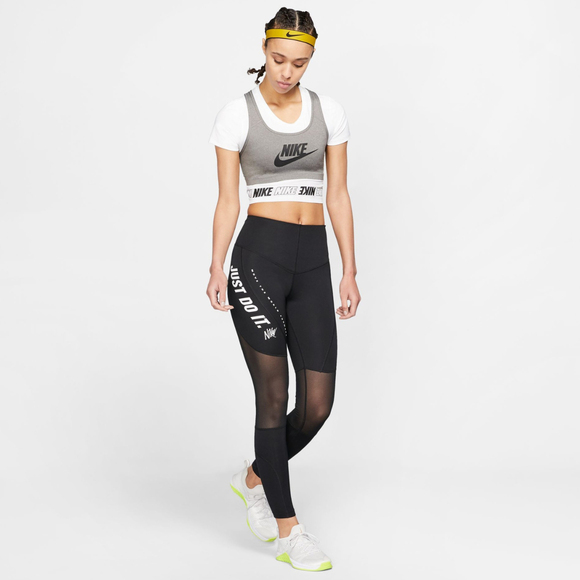 Stanik sportowy Nike Futura Swoosh szary 899370 091