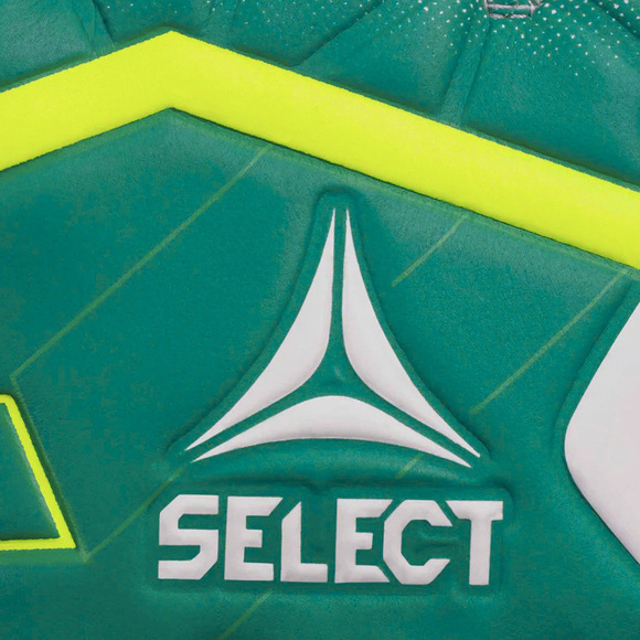 Rękawice bramkarskie dla dzieci Select 04 Protection v26 zielono-białe 19424