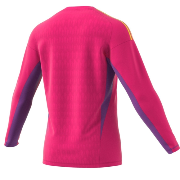 Koszulka bramkarska męska adidas Tiro 23 Competition Long Sleeve różowa HK7695