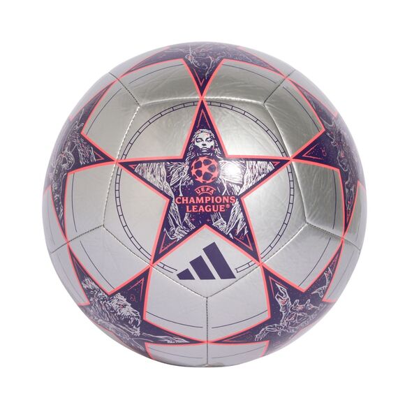Piłka nożna adidas UCL Club 25/26 League Stage srebrna JP1539