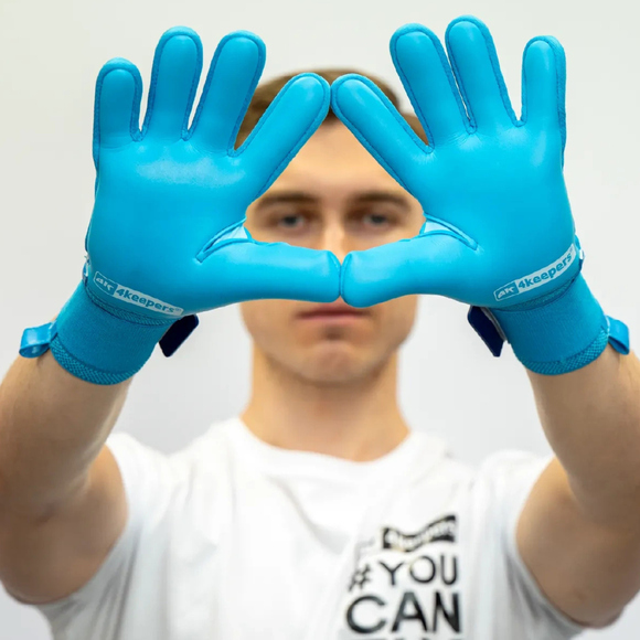 Rękawice bramkarskie 4Keepers Elite Nox NC niebieskie