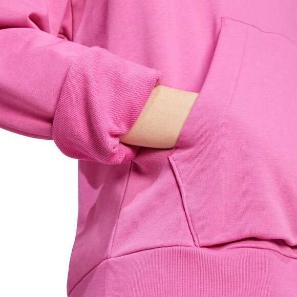 Bluza damska adidas Essentials Small Logo French Terry różowa JD3067