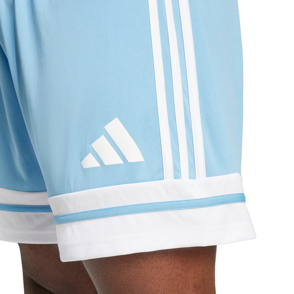 Spodenki męskie adidas Squadra 25 błękitne JH3407