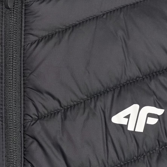 Kamizelka damska 4F F347 głęboka czerń 4FWSS26TVJAF347 20S