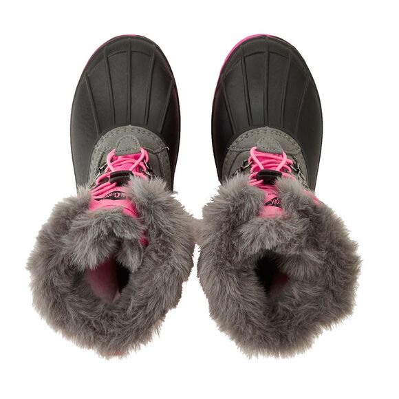 Buty dla dzieci Lee Cooper czarno-szaro-różowe LCJ-26-44-4570K