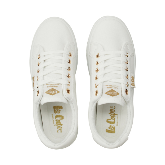 Buty damskie Lee Cooper białe LCW-26-44-4474LA