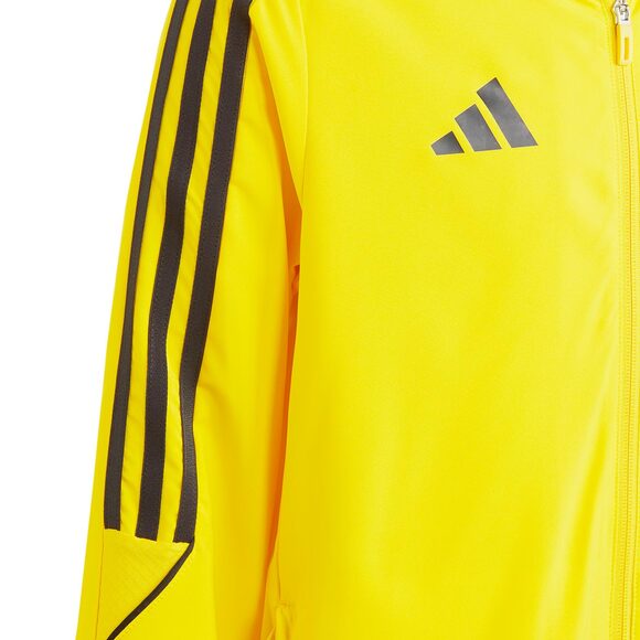 Kurtka dla dzieci adidas Tiro 23 League Windbreaker żółta IA1622