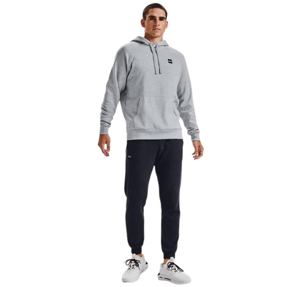 Bluza męska Under Armour Rival Fleece Hoodie szara 1357092 011