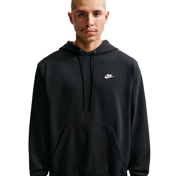 Bluza męska Nike Club FT PO Hoodie czarna FN3866 010