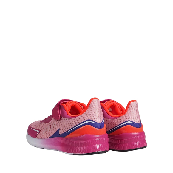 Buty dla dzieci Fila Crusher V różowo-pomarańczowe FFK0076 43312