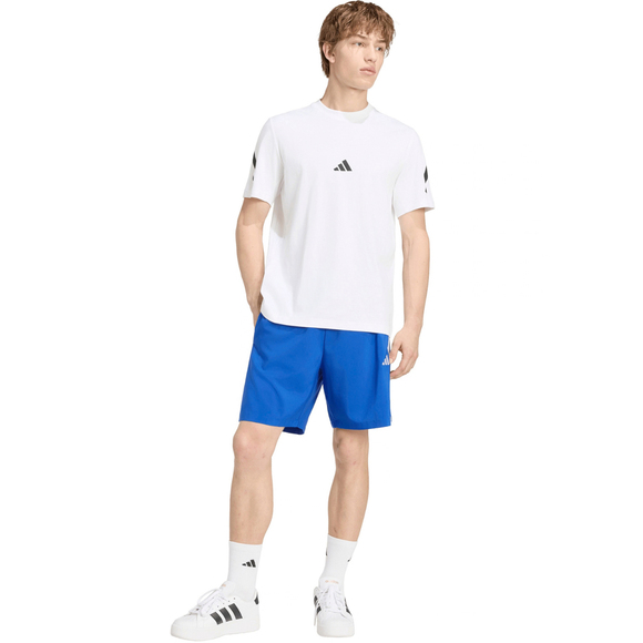 Spodenki męskie adidas Essentials 3-Stripes Chelsea Lite Woven niebieskie KY4156