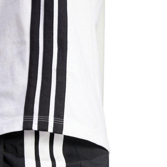 Koszulka damska adidas Essentials 3-Stripes biała JD0844