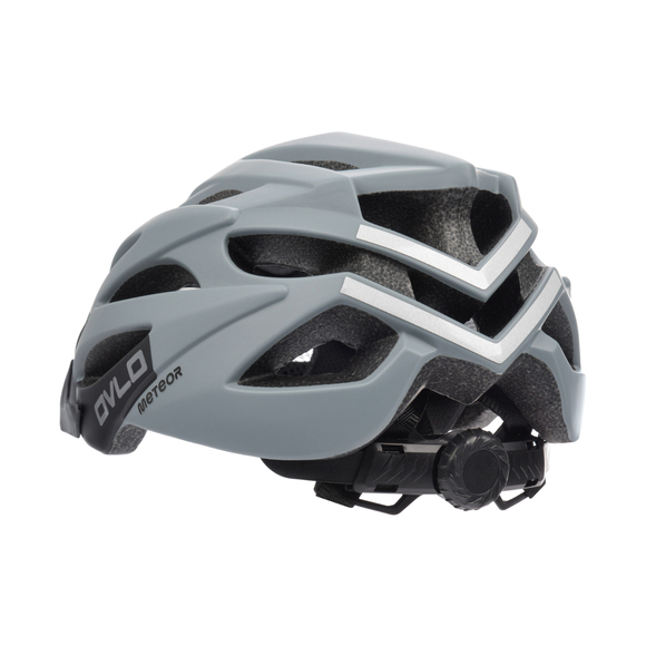 Kask rowerowy Meteor Ovlo L 58-61 cm szary 16867