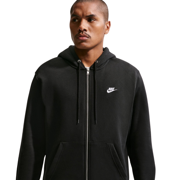 Bluza męska Nike Club BB FZ Hoodie czarna FN3861 010