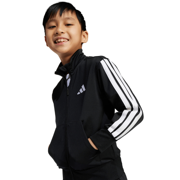 Dres dla dzieci adidas Essentials Climacool czarno-biały JM0891