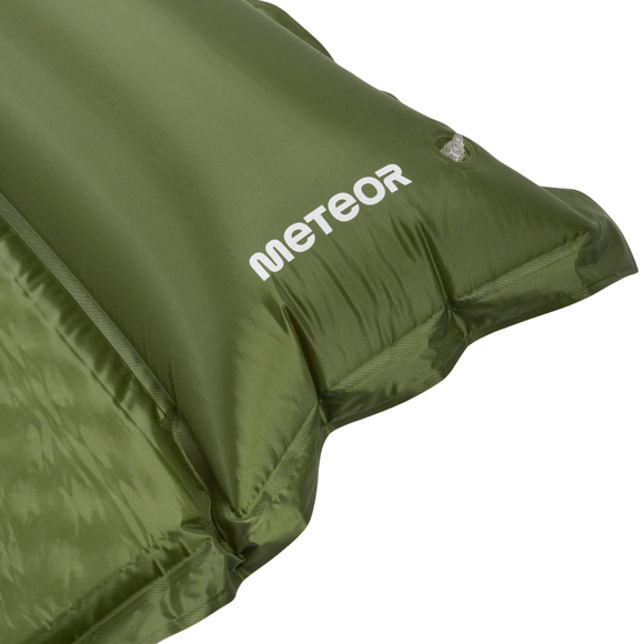 Mata samopompująca Meteor 192x132x3,0cm oliwkowa 17473