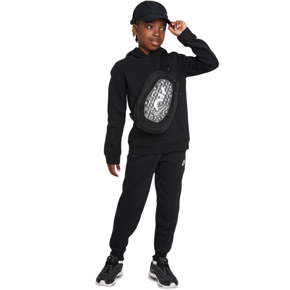 Spodnie dla dzieci Nike Club Fleece czarne FD3019 010