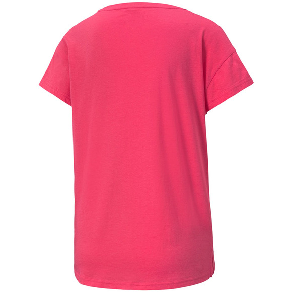 Koszulka damska Puma Active Logo Tee Glowing różowa 852006 76