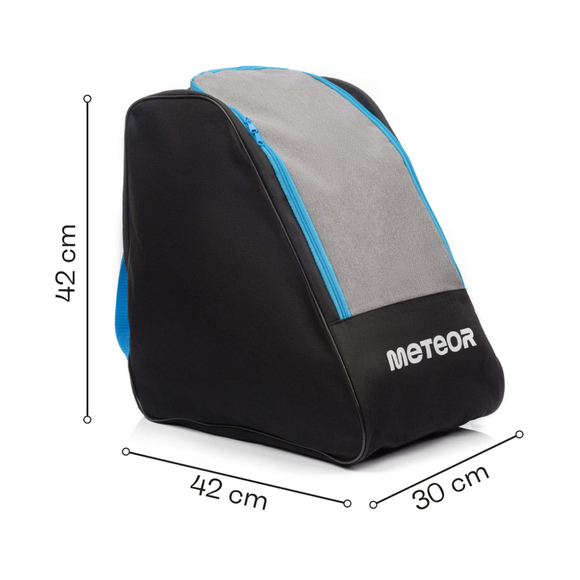 Torba na buty narciarskie Meteor Croma szaro-czarna 17676