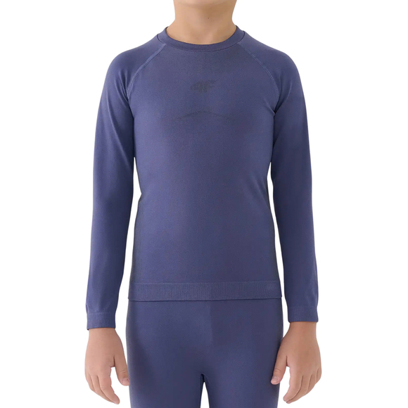 Bielizna bezszwowa dla chłopca 4F M248 granat 4FJWAW25USEAM248 31S