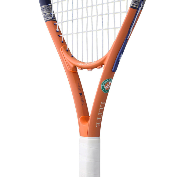 Rakieta do tenisa ziemnego Wilson Roland Garros Elite RKT 3 4 3/8 granatowo-pomarańczowa WR193210U3