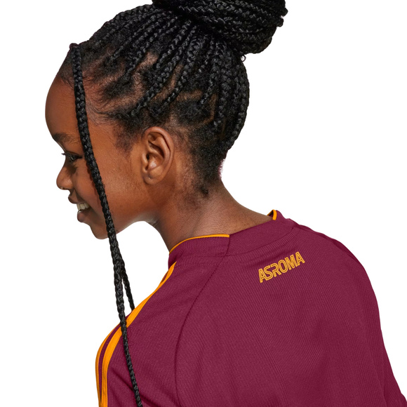 Koszulka dla dzieci adidas AS Roma 25/26 Home bordowa JX2613