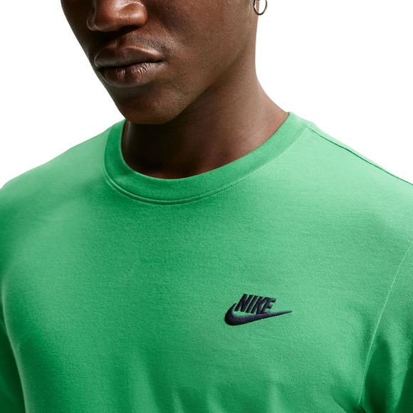 Koszulka męska Nike Club Tee zielona AR4997 306