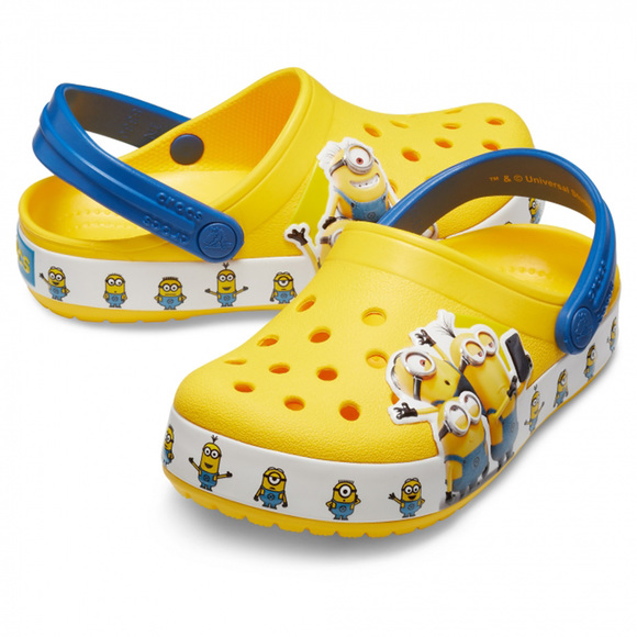 Crocs dla dzieci FL Minions Multi Clg Kids żółte 205512 730
